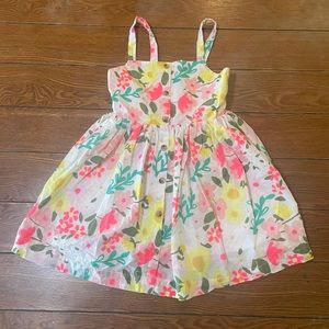Cat and jack flower dress